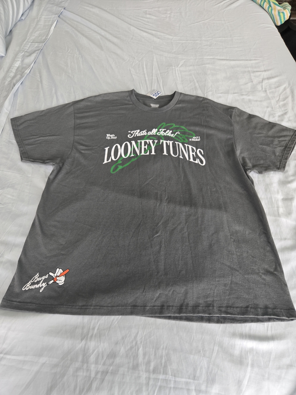 MAD Engine Charcoal Looney Tunes Tag Tee